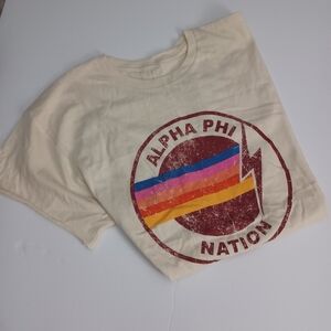 Alpha Phi Nation Tee By South Sz S